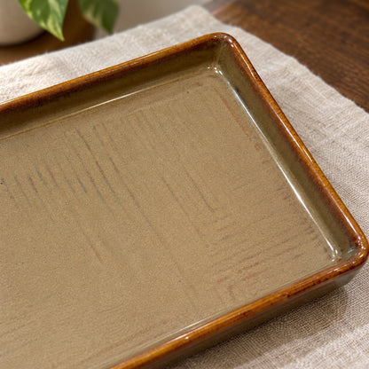 Waypoint Earth Glaze Rectangular Platter