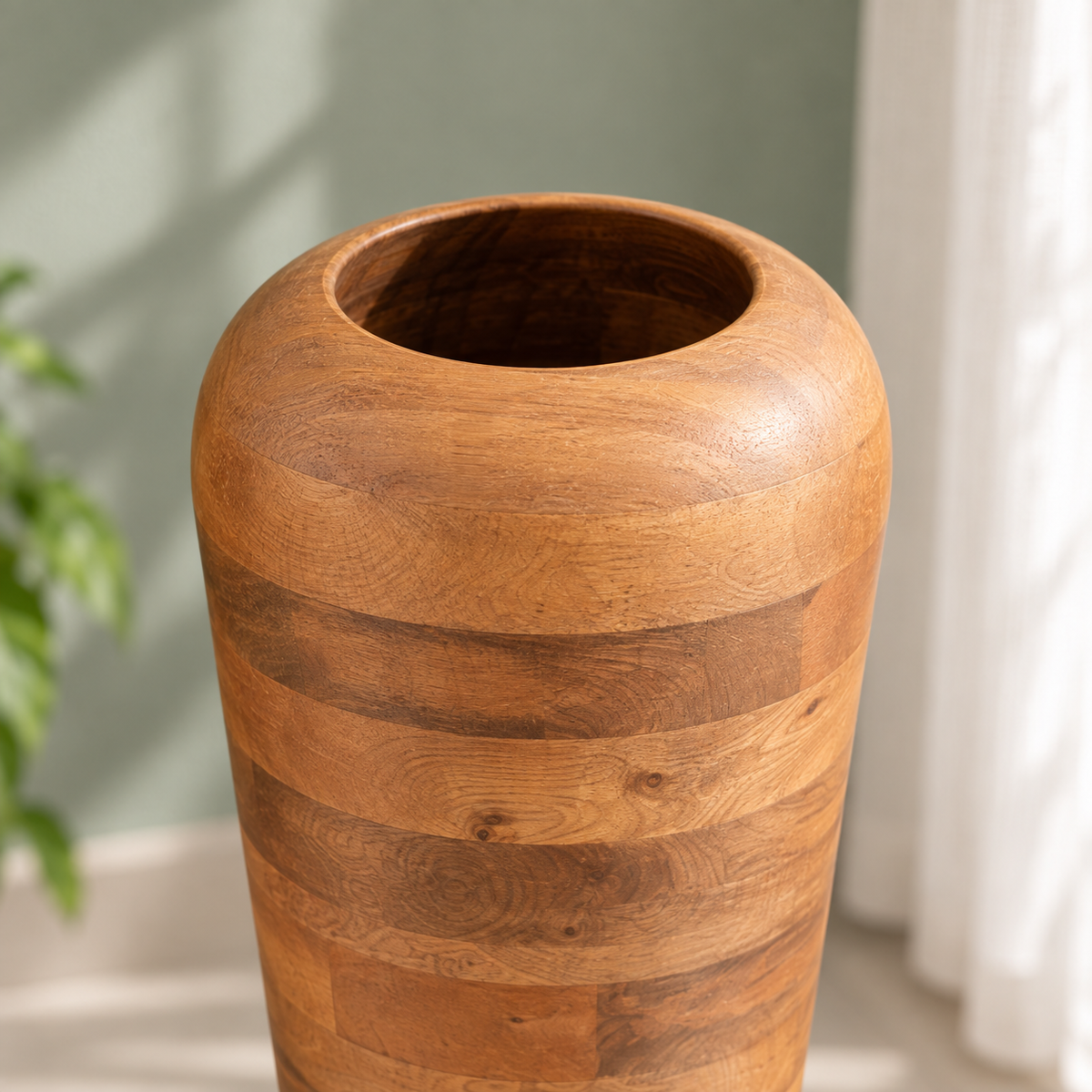 Wooden Vase