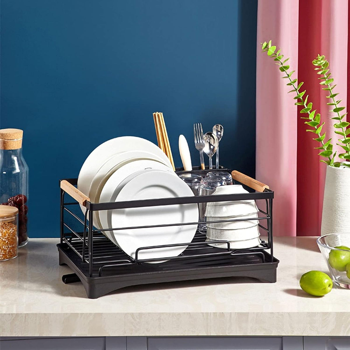 Single Layer Dish Rack — view 1