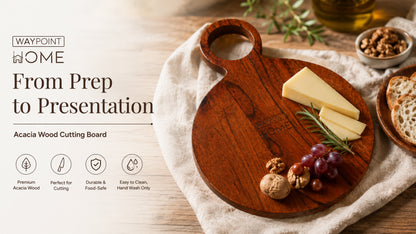 Waypoint Wooden Cutting/Serving Board