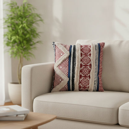 Waypoint Eclectic Patchwork Cushion Cover - Bold Patterns
