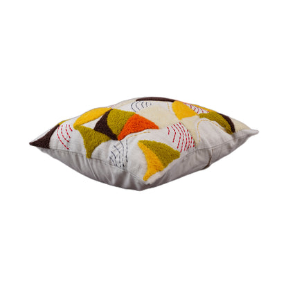 Waypoint Retro-Inspired Geometric Cushion Cover - Bold Design