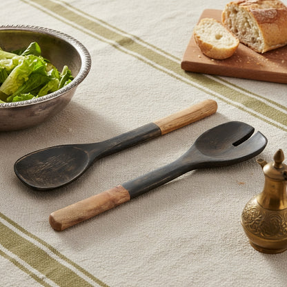 Waypoint Artisan Mango Wood Salad Serving Set - Two-Piece