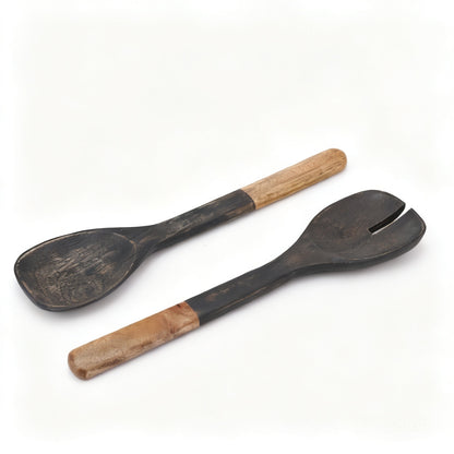 Waypoint Artisan Mango Wood Salad Serving Set - Two-Piece