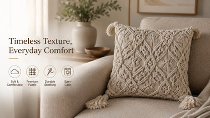 WAYPOINT 100% Cotton Cushion Cover with Traditional Green Paisley Pattern