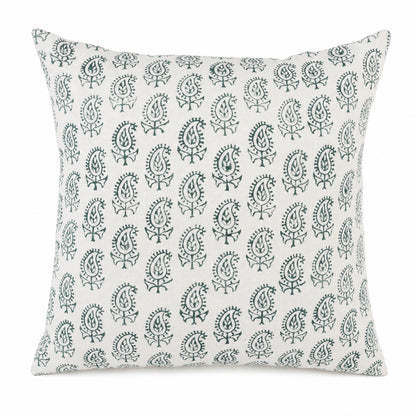 WAYPOINT 100% Cotton Cushion Cover with 3D Tufted Daisy Floral Design