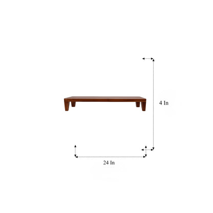 WAYPOINT Solid Acacia Wood 4 Legs Riser and Display Platform