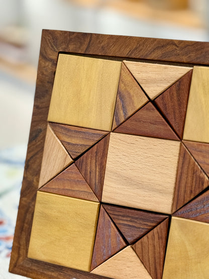 Wood Square Puzzle