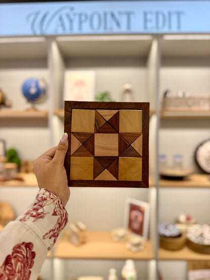 Wood Square Puzzle