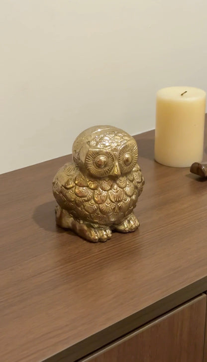 Cast Aluminum Owl