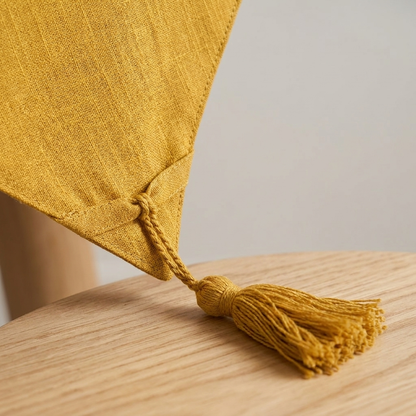 Waypoint Mustard Slub Cotton Table Runner