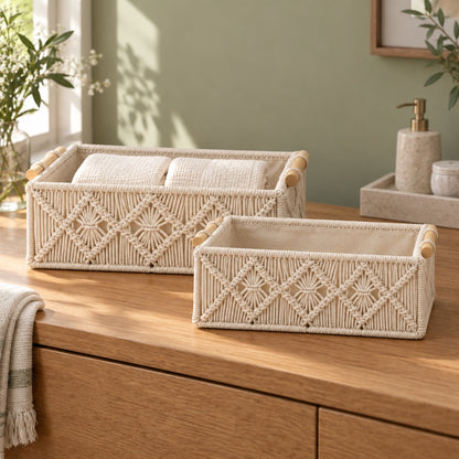 Bohemian Duo Basket Set
